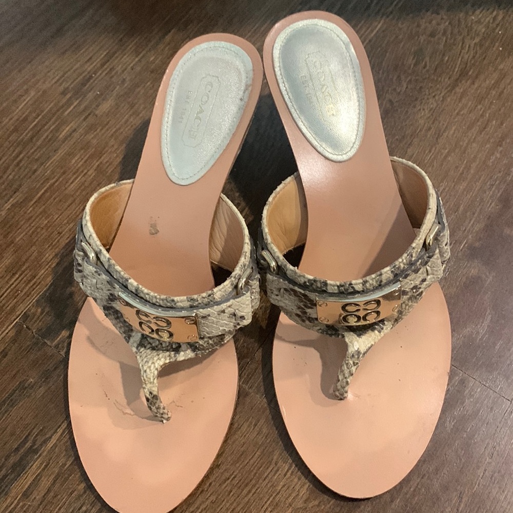 Coach shoes size 7